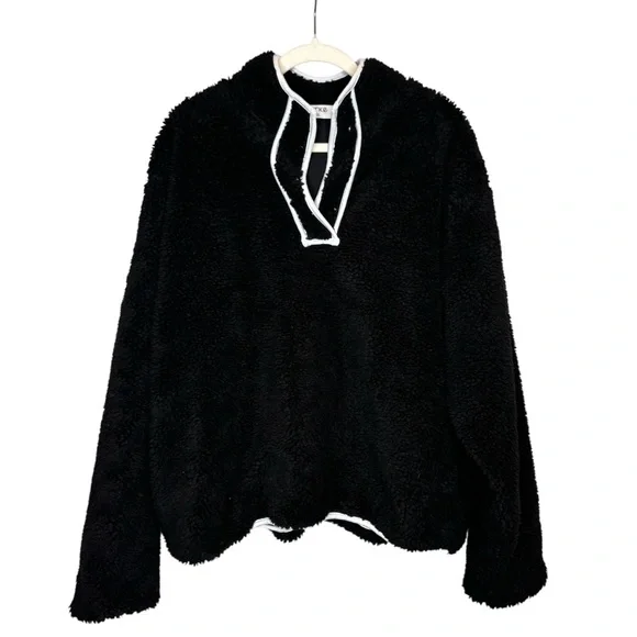 Parke Pullover Fleece Black